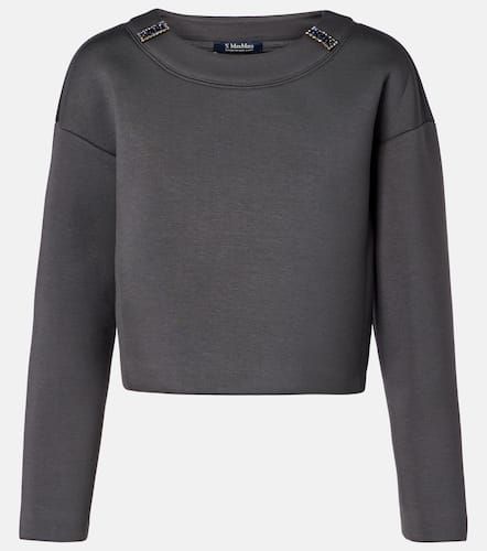 Verziertes Sweatshirt aus Jersey - 'S Max Mara - Modalova