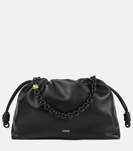 Loewe Flamenco Large leather clutch - Loewe - Modalova