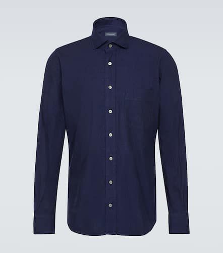 Camisa oxford de algodón - Thom Sweeney - Modalova