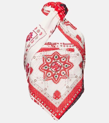 Top Feyza imprimé en coton - Marant Etoile - Modalova