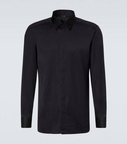 Tom Ford Camisa de algodón y seda - Tom Ford - Modalova