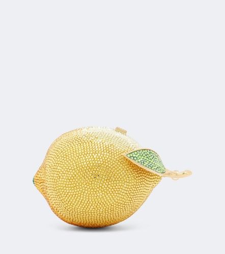 Clutch Citron Lemon con cristalli - Judith Leiber Couture - Modalova