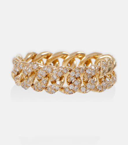 Anillo de cadena en oro de 18 ct con diamantes - Shay Jewelry - Modalova