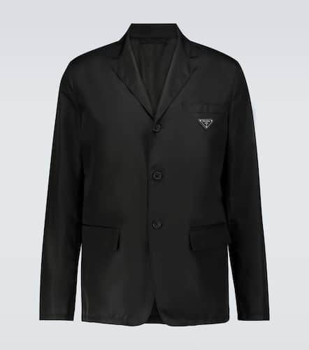 Prada Nylon single-breasted blazer - Prada - Modalova