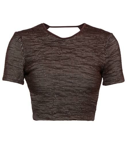 Christopher Esber Crop top a rayas - Christopher Esber - Modalova