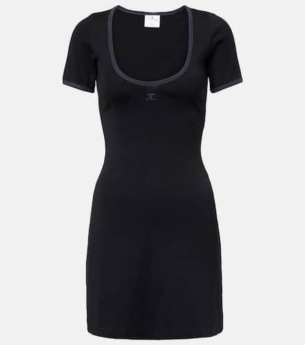 Courrèges Vestido corto Holistic de algodón - Courreges - Modalova