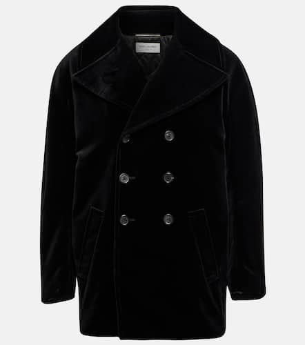 Saint Laurent Cabanjacke aus Samt - Saint Laurent - Modalova