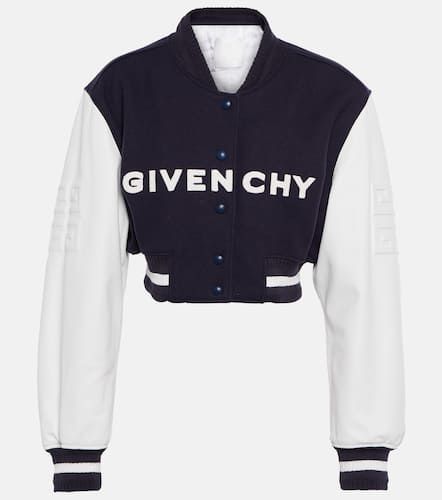 Givenchy 4G cropped varsity jacket - Givenchy - Modalova
