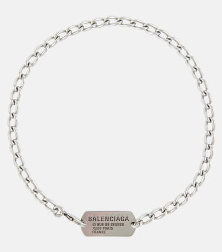 Balenciaga Logo tag necklace - Balenciaga - Modalova