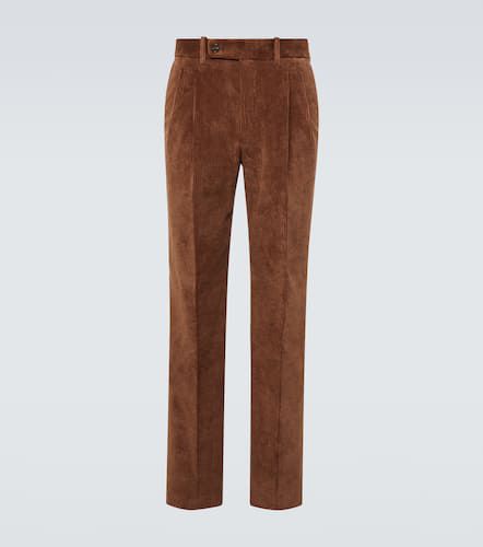 Pantaloni regular in velluto a coste - Incotex - Modalova