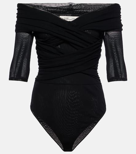 Alex off-shoulder bodysuit - Diane von Furstenberg - Modalova