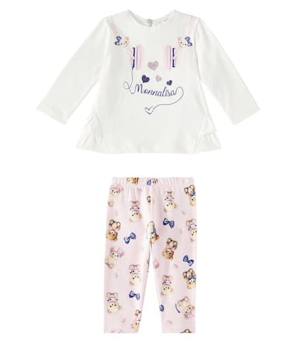 Baby - T-shirt e leggings in cotone - Monnalisa - Modalova