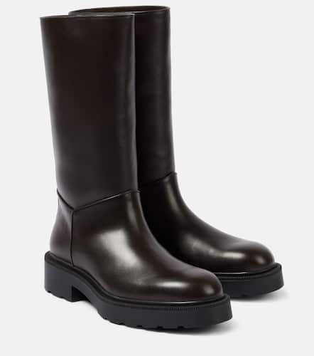 The Row Nobilis leather boots - The Row - Modalova