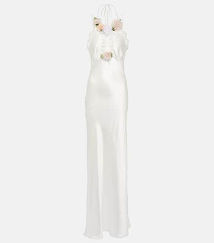 Bridal Robe aus Seide mit Spitze - Rodarte - Modalova