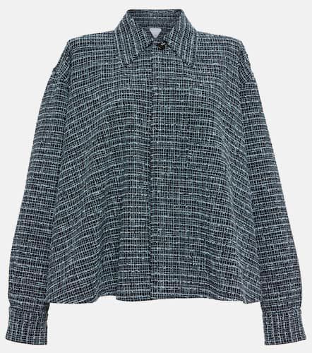 Giacca camicia in tweed - Bottega Veneta - Modalova