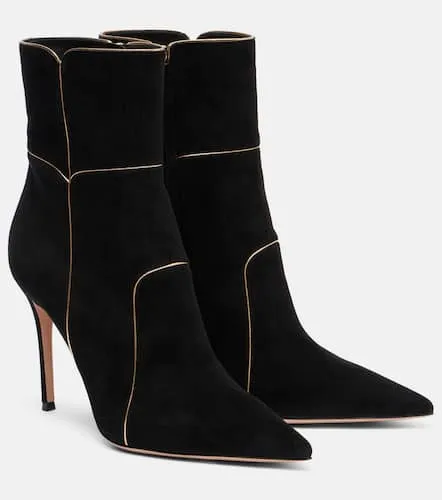 Gianvito Rossi 95 suede ankle boots - Gianvito Rossi - Modalova
