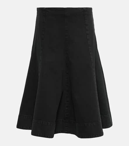 Khaite Lennox denim midi skirt - Khaite - Modalova