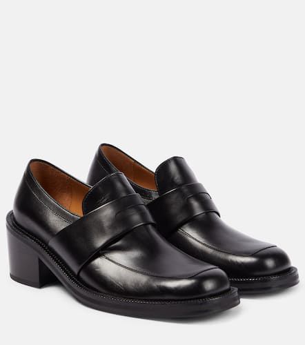 Leather penny loafers - Dries Van Noten - Modalova