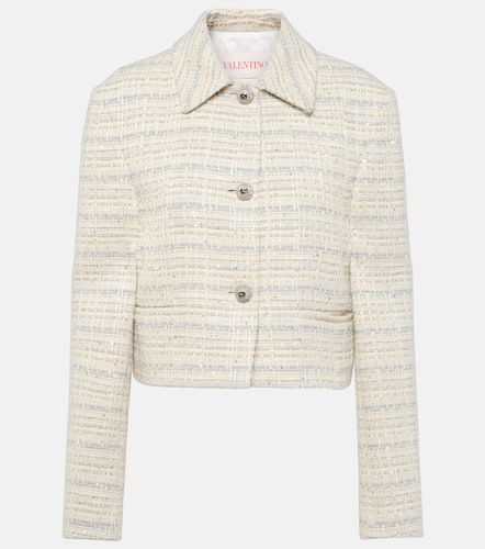 Valentino Mossi cotton-blend jacket - Valentino - Modalova