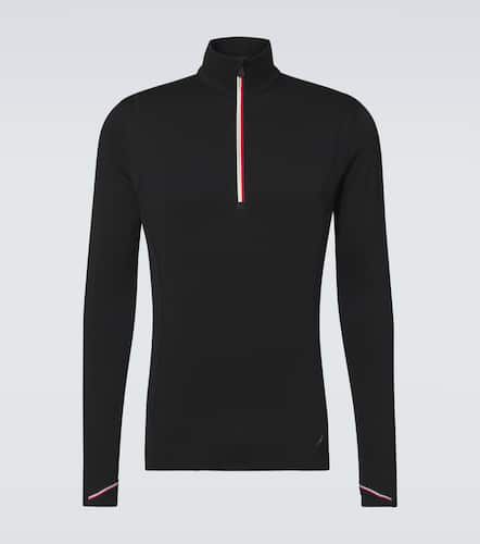 Jersey half-zip sweater - Moncler Grenoble - Modalova