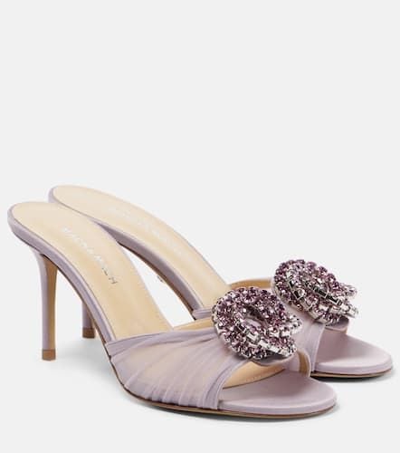 Galaxy 85 embellished tulle mules - Mach & Mach - Modalova