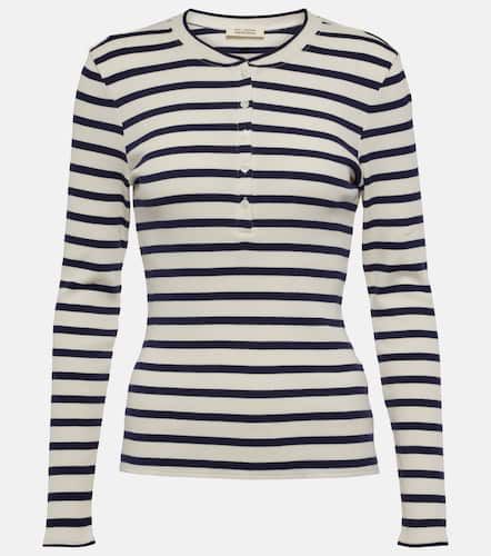 Jordan Henley striped cotton T-shirt - Nili Lotan - Modalova