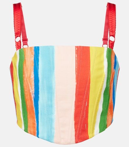 Top rayé en coton mélangé - Dolce&Gabbana - Modalova