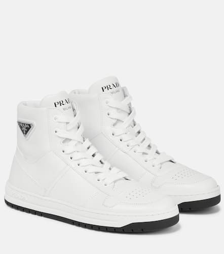 Prada High-Top Sneakers aus Leder - Prada - Modalova