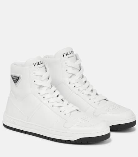 Prada Leather high-top sneakers - Prada - Modalova