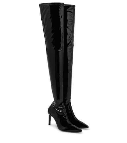 CourrÃ¨ges Over-the-knee vinyl boots - Courreges - Modalova