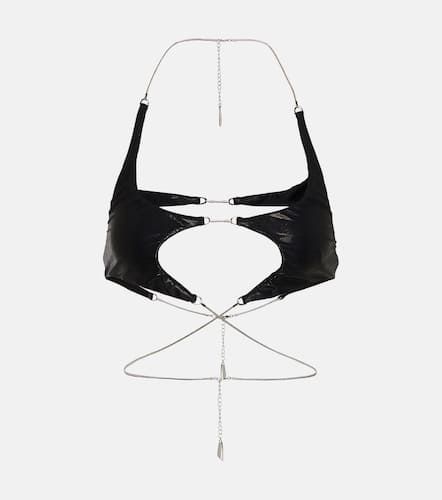 Mugler Top bikini con cut-out - Mugler - Modalova