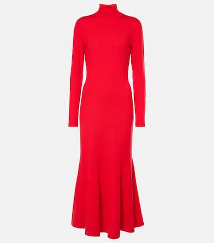 Wool turtleneck midi dress - Carolina Herrera - Modalova