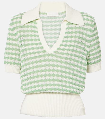 Everley knitted cotton-blend polo shirt - Zimmermann - Modalova