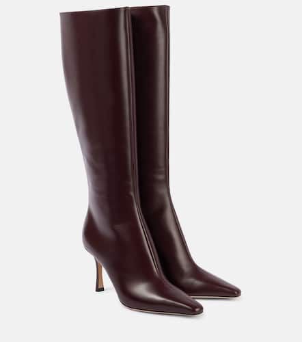 Agathe 85 leather knee-high boots - Jimmy Choo - Modalova