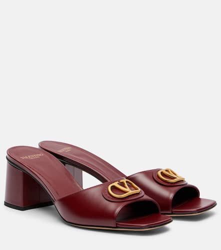 Mules VLogo 60 in pelle - Valentino Garavani - Modalova