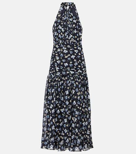 Brock halterneck silk midi dress - Veronica Beard - Modalova