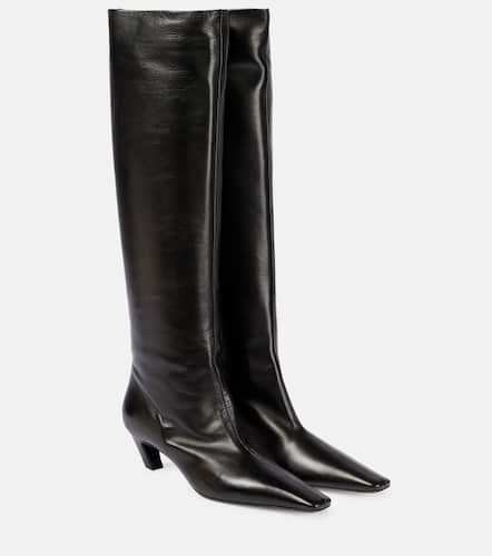Davis leather knee-high boots - Khaite - Modalova