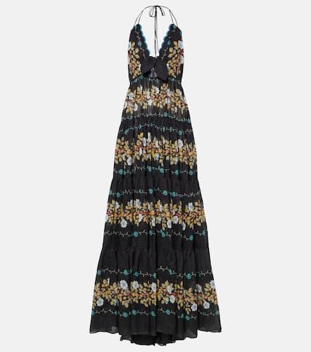 Etro Floral tiered cotton gown - Etro - Modalova