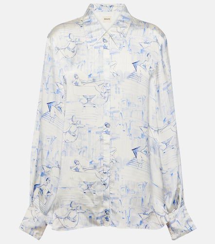 Khaite Minta printed shirt - Khaite - Modalova