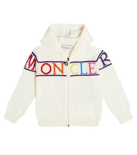 Baby - Felpa con zip e cappuccio - Moncler Enfant - Modalova