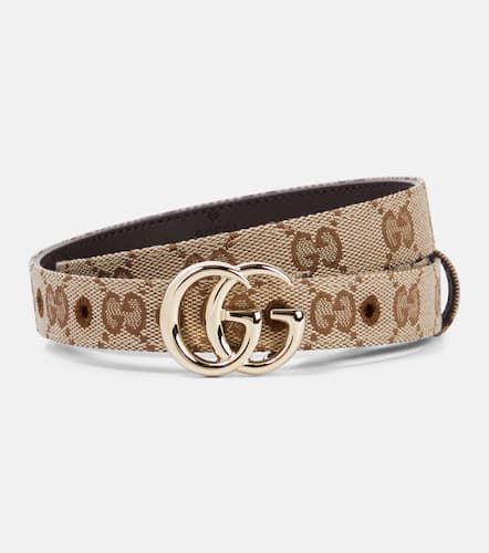 Gucci Cinturón GG Marmont de lona - Gucci - Modalova