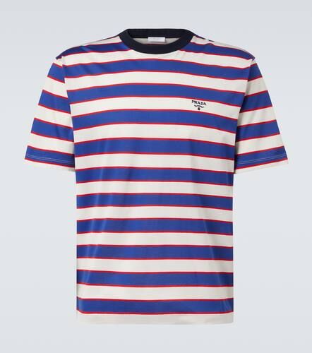 Prada Striped cotton jersey T-shirt - Prada - Modalova