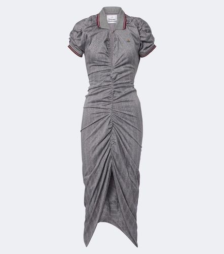 Abito midi Pulling in cotone a righe - Vivienne Westwood - Modalova