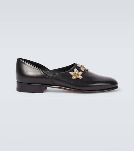 Bullion Star embellished leather loafers - Bode - Modalova