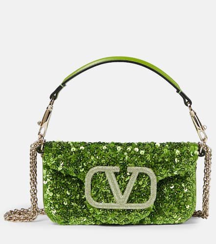 Locò Small sequined shoulder bag - Valentino Garavani - Modalova