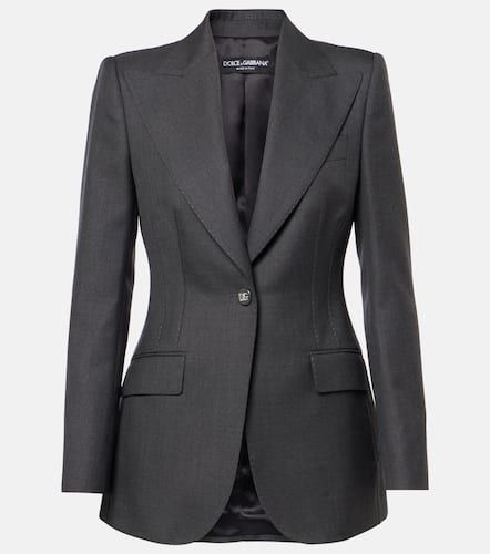 Dolce&Gabbana Blazer aus Schurwolle - Dolce&Gabbana - Modalova