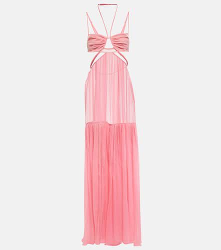 Nensi Dojaka Cutout silk maxi dress - Nensi Dojaka - Modalova