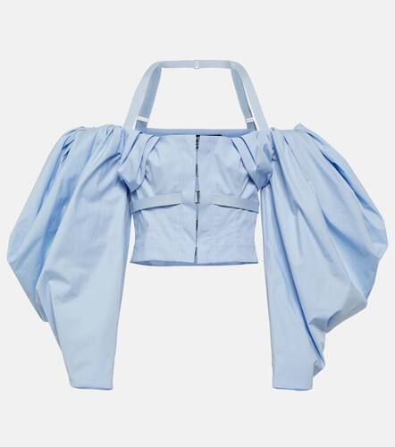 Top Le Haut Taffetas aus Popeline - Jacquemus - Modalova