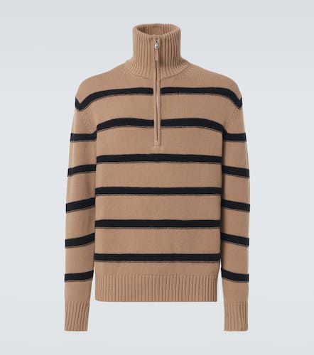 Wool and cashmere half-zip sweater - Allude - Modalova