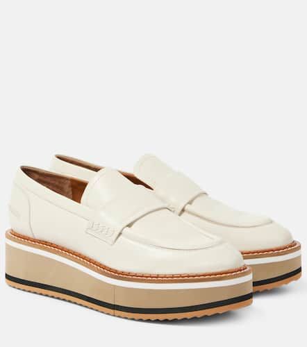 Bahati leather platform loafers - Clergerie - Modalova